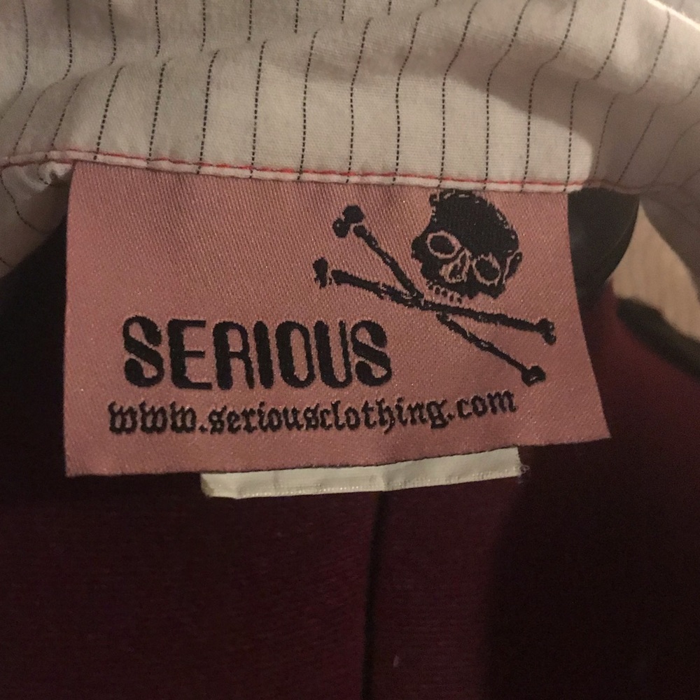 Striped button up. - Picture 3 of 4